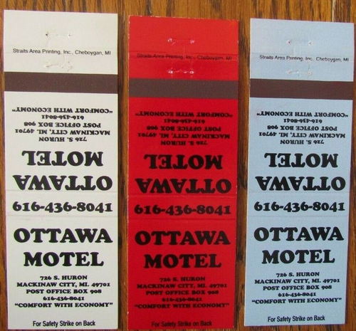 Ottawa Motel - Old Matchbooks